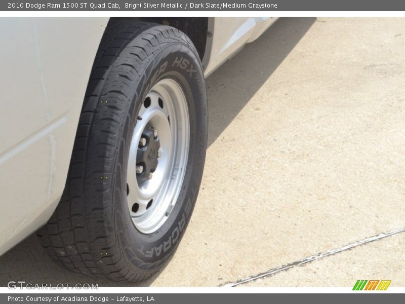 Bright Silver Metallic / Dark Slate/Medium Graystone 2010 Dodge Ram 1500 ST Quad Cab