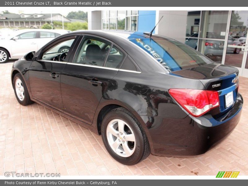 Black Granite Metallic / Jet Black 2011 Chevrolet Cruze LT