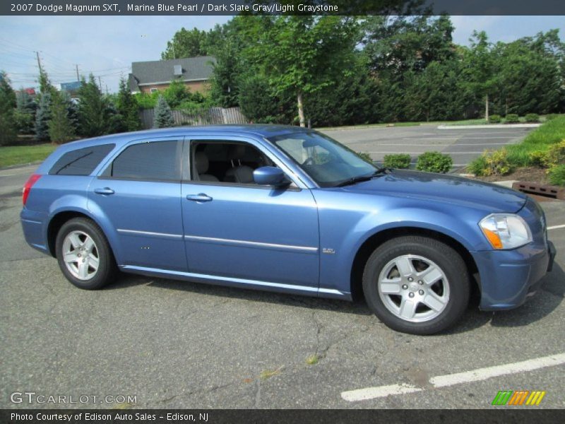 Marine Blue Pearl / Dark Slate Gray/Light Graystone 2007 Dodge Magnum SXT