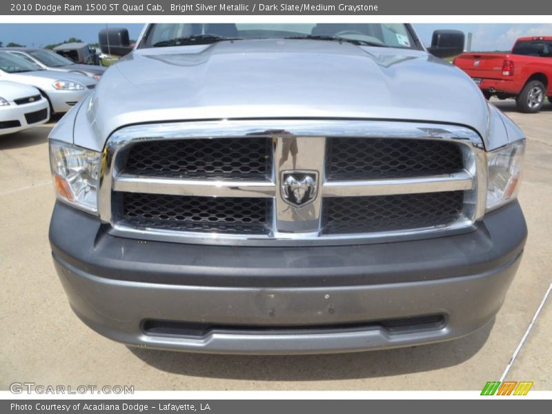 Bright Silver Metallic / Dark Slate/Medium Graystone 2010 Dodge Ram 1500 ST Quad Cab