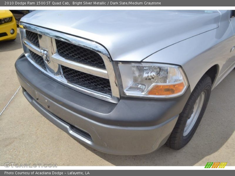 Bright Silver Metallic / Dark Slate/Medium Graystone 2010 Dodge Ram 1500 ST Quad Cab