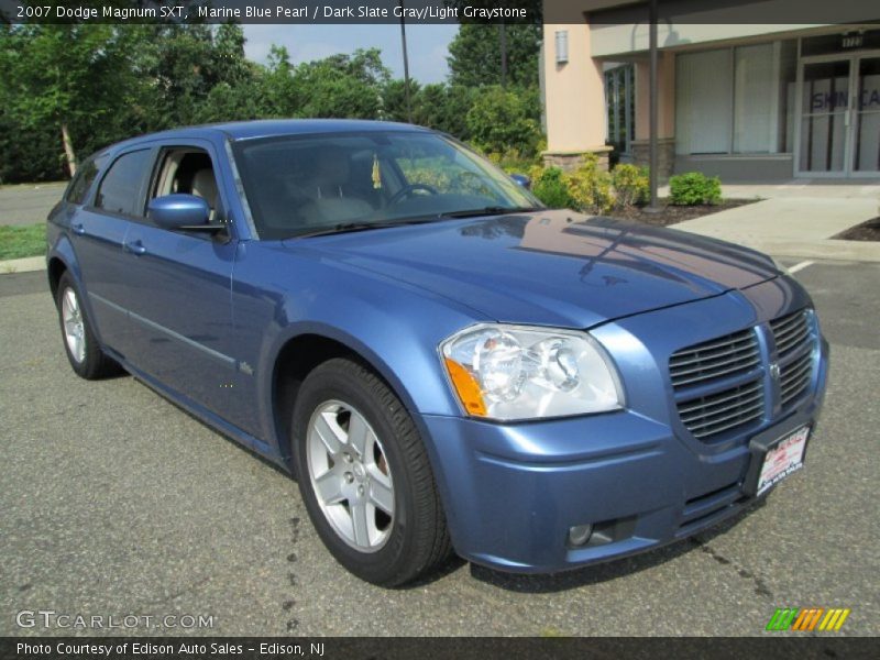 Marine Blue Pearl / Dark Slate Gray/Light Graystone 2007 Dodge Magnum SXT