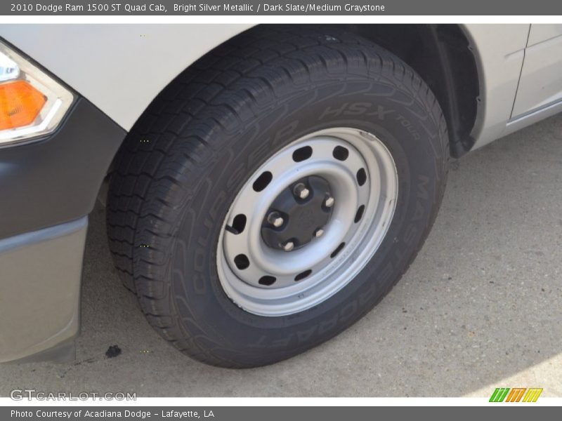 Bright Silver Metallic / Dark Slate/Medium Graystone 2010 Dodge Ram 1500 ST Quad Cab