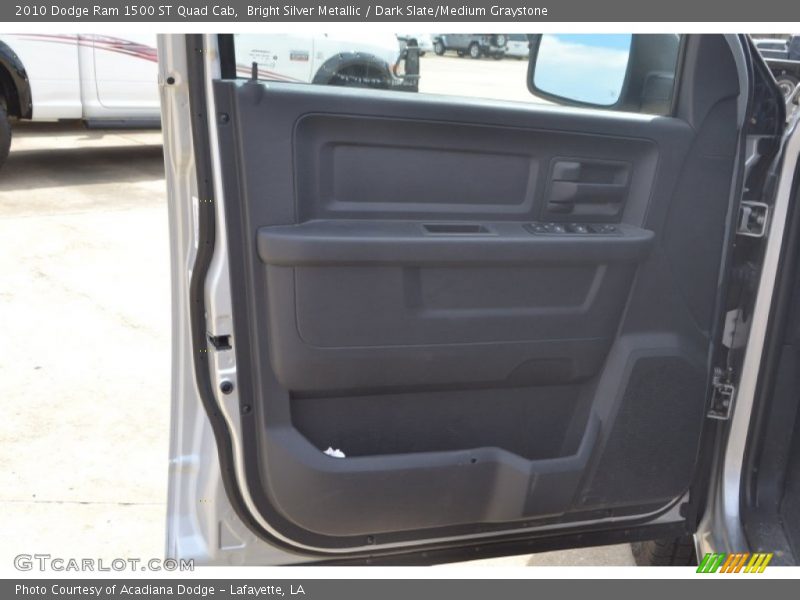 Bright Silver Metallic / Dark Slate/Medium Graystone 2010 Dodge Ram 1500 ST Quad Cab