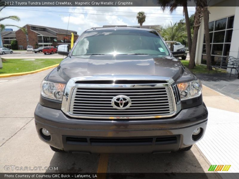 Magnetic Gray Metallic / Graphite 2012 Toyota Tundra Limited CrewMax