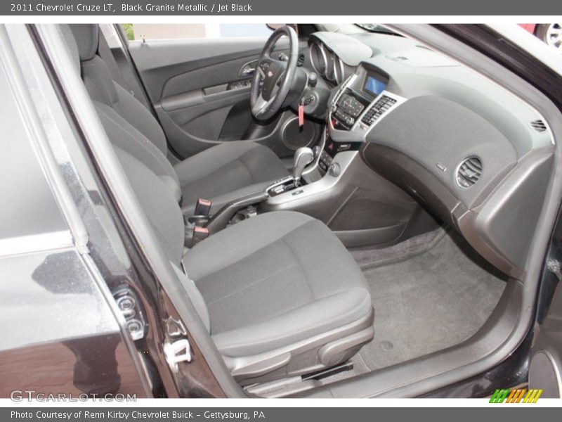 Black Granite Metallic / Jet Black 2011 Chevrolet Cruze LT