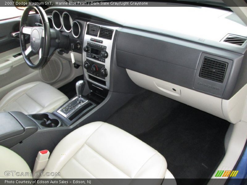 Marine Blue Pearl / Dark Slate Gray/Light Graystone 2007 Dodge Magnum SXT