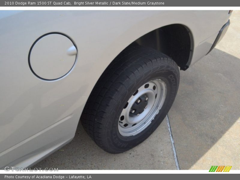 Bright Silver Metallic / Dark Slate/Medium Graystone 2010 Dodge Ram 1500 ST Quad Cab