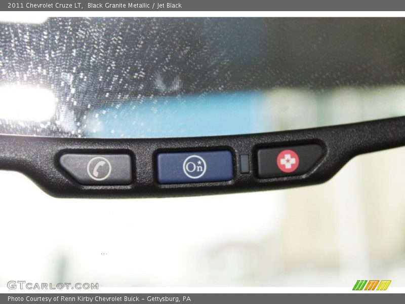 Black Granite Metallic / Jet Black 2011 Chevrolet Cruze LT