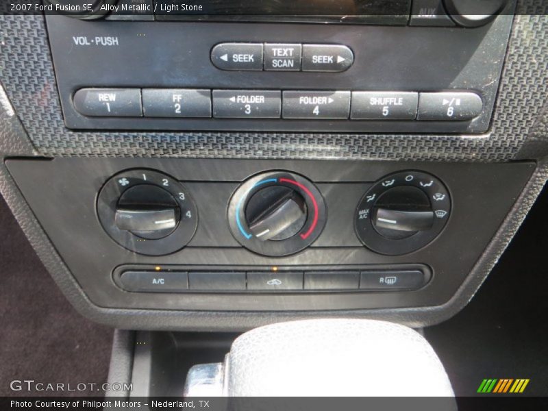 Alloy Metallic / Light Stone 2007 Ford Fusion SE