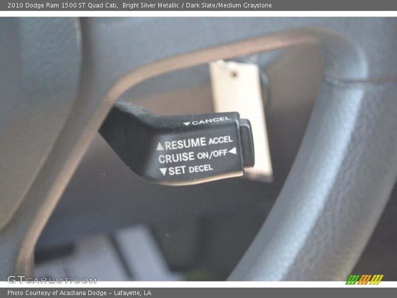 Bright Silver Metallic / Dark Slate/Medium Graystone 2010 Dodge Ram 1500 ST Quad Cab