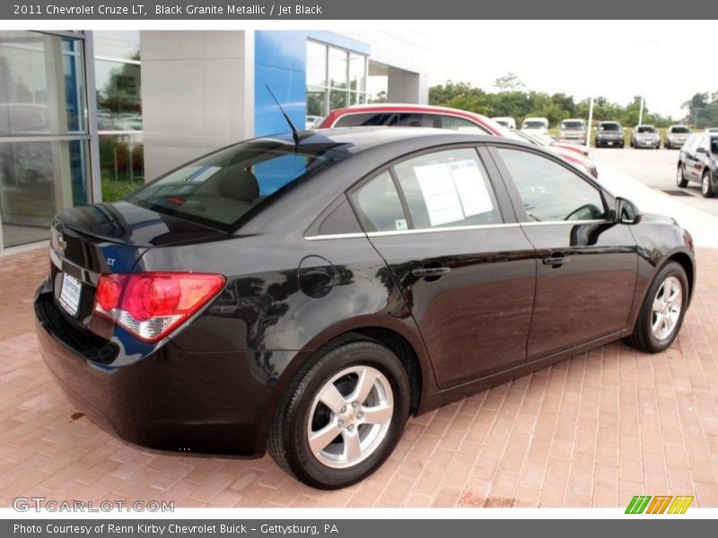 Black Granite Metallic / Jet Black 2011 Chevrolet Cruze LT