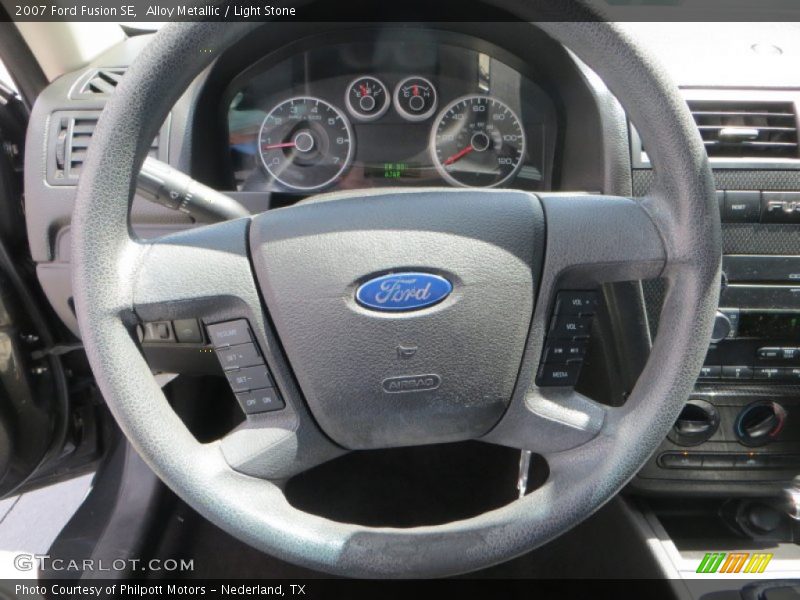 Alloy Metallic / Light Stone 2007 Ford Fusion SE