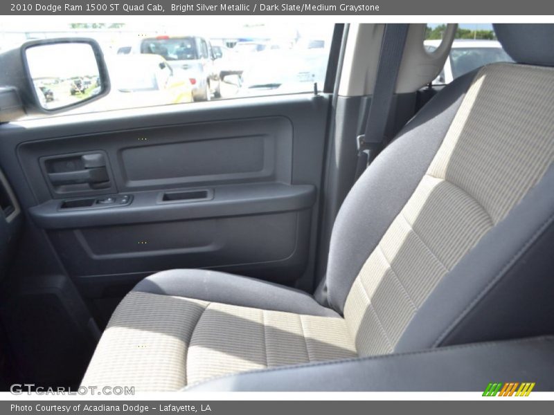 Bright Silver Metallic / Dark Slate/Medium Graystone 2010 Dodge Ram 1500 ST Quad Cab