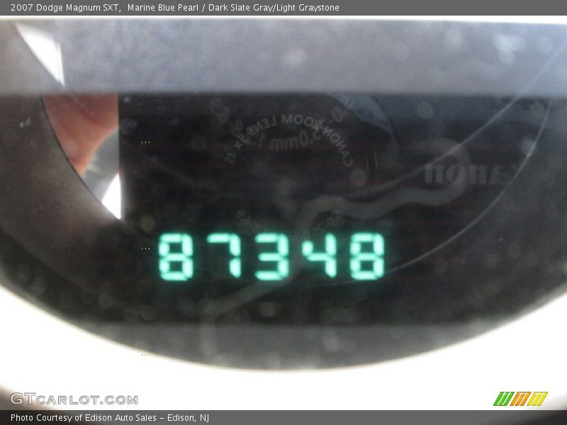 Marine Blue Pearl / Dark Slate Gray/Light Graystone 2007 Dodge Magnum SXT