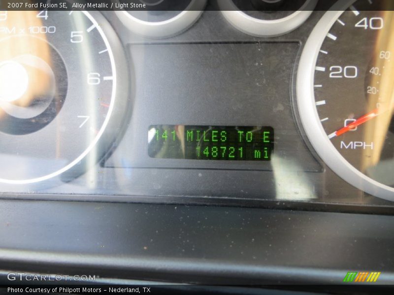 Alloy Metallic / Light Stone 2007 Ford Fusion SE