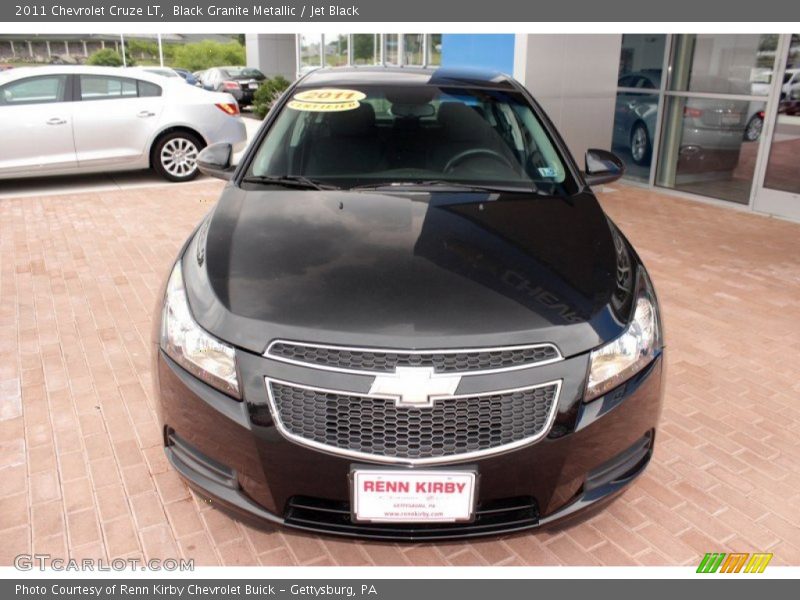 Black Granite Metallic / Jet Black 2011 Chevrolet Cruze LT