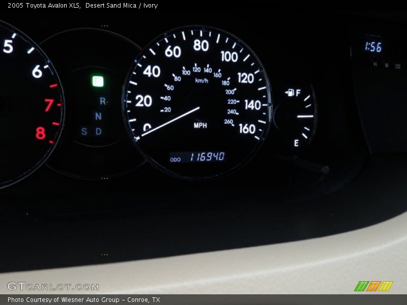 Desert Sand Mica / Ivory 2005 Toyota Avalon XLS