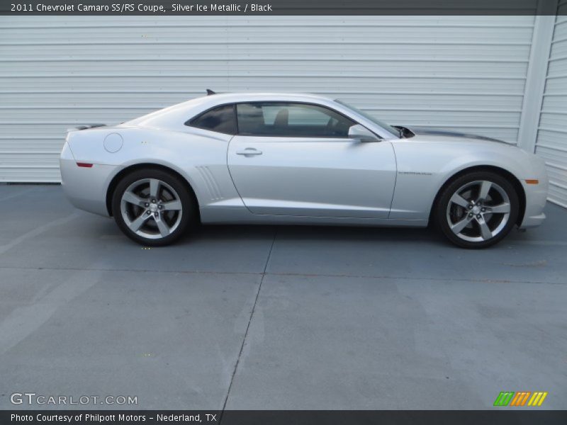 Silver Ice Metallic / Black 2011 Chevrolet Camaro SS/RS Coupe