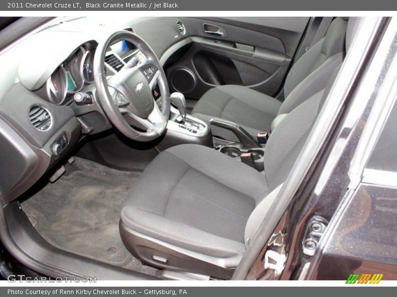 Black Granite Metallic / Jet Black 2011 Chevrolet Cruze LT