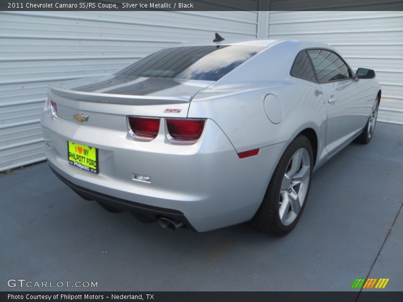 Silver Ice Metallic / Black 2011 Chevrolet Camaro SS/RS Coupe