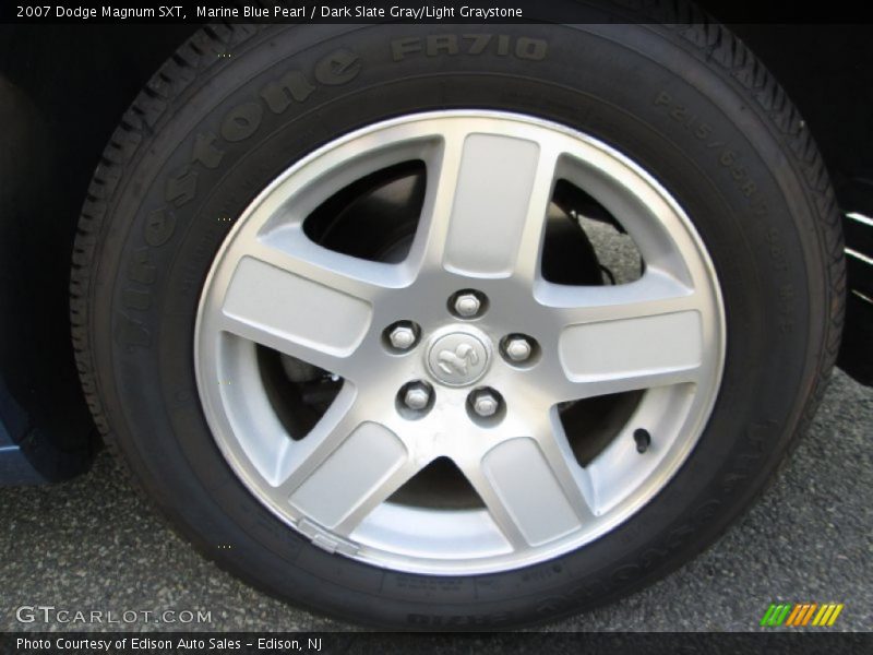 Marine Blue Pearl / Dark Slate Gray/Light Graystone 2007 Dodge Magnum SXT