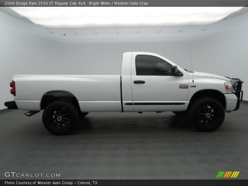 Bright White / Medium Slate Gray 2009 Dodge Ram 2500 ST Regular Cab 4x4