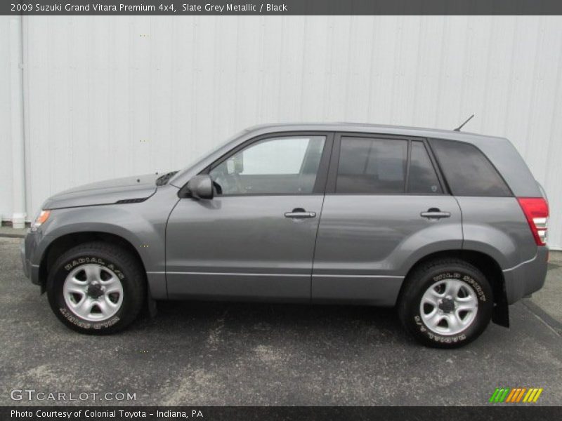 Slate Grey Metallic / Black 2009 Suzuki Grand Vitara Premium 4x4