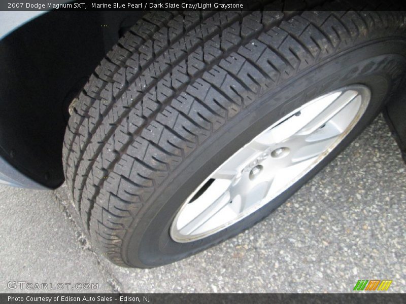 Marine Blue Pearl / Dark Slate Gray/Light Graystone 2007 Dodge Magnum SXT