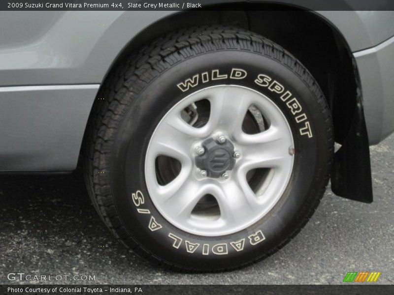 Slate Grey Metallic / Black 2009 Suzuki Grand Vitara Premium 4x4