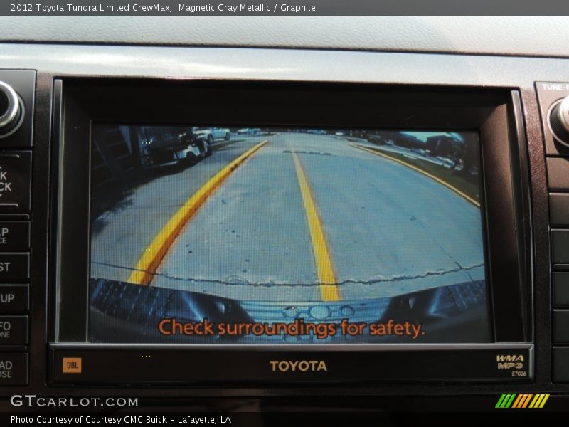 Magnetic Gray Metallic / Graphite 2012 Toyota Tundra Limited CrewMax