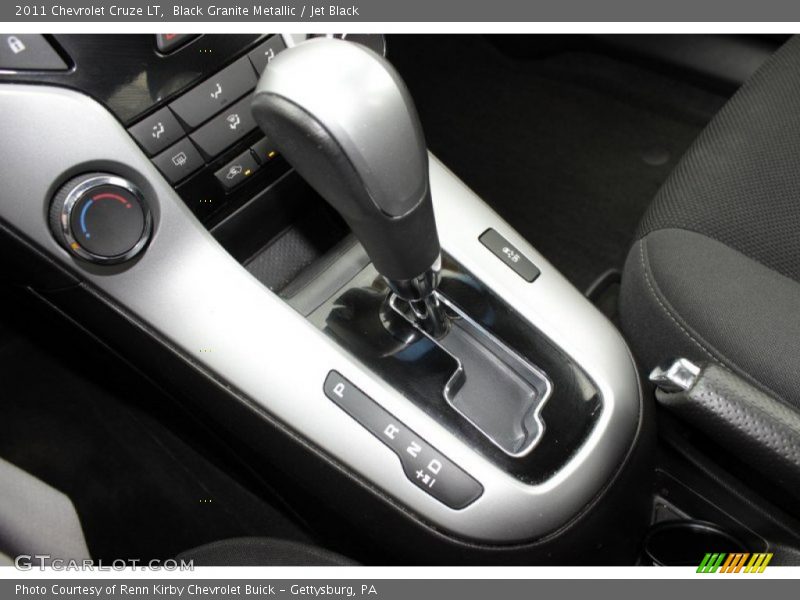 Black Granite Metallic / Jet Black 2011 Chevrolet Cruze LT