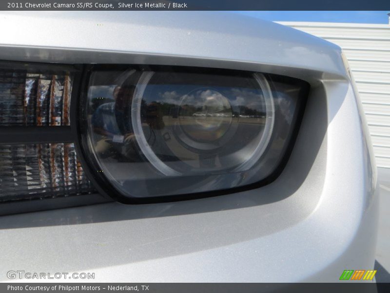 Silver Ice Metallic / Black 2011 Chevrolet Camaro SS/RS Coupe