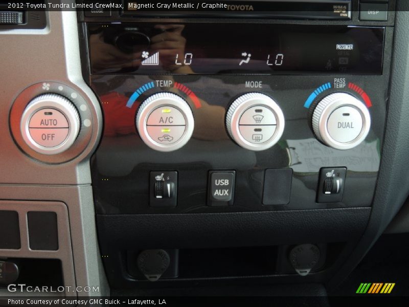 Controls of 2012 Tundra Limited CrewMax