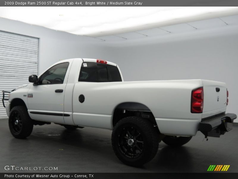 Bright White / Medium Slate Gray 2009 Dodge Ram 2500 ST Regular Cab 4x4