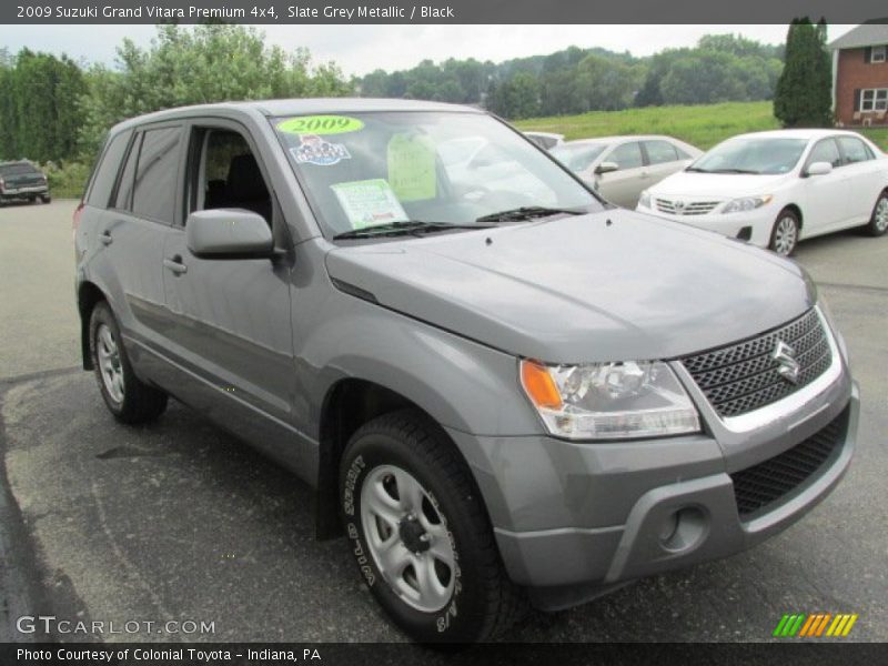 Slate Grey Metallic / Black 2009 Suzuki Grand Vitara Premium 4x4