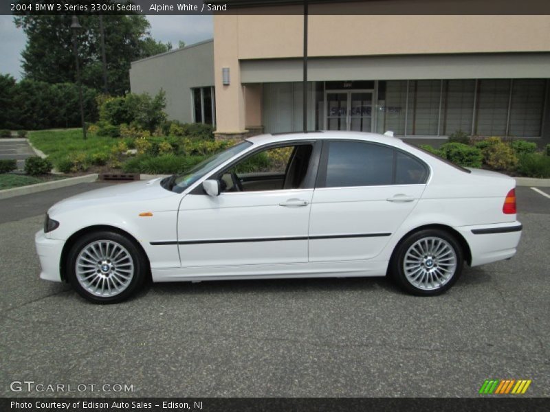 Alpine White / Sand 2004 BMW 3 Series 330xi Sedan