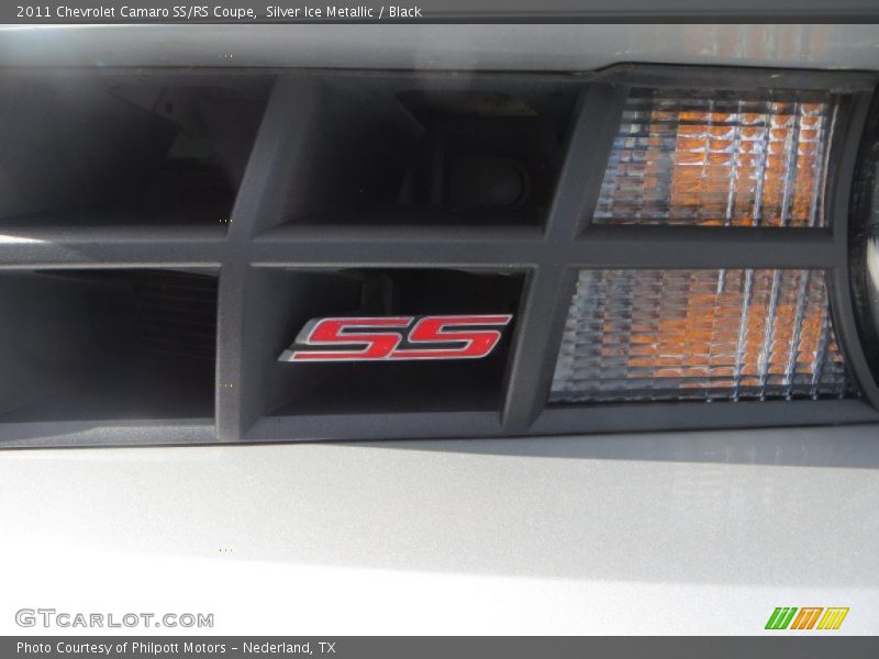 Silver Ice Metallic / Black 2011 Chevrolet Camaro SS/RS Coupe