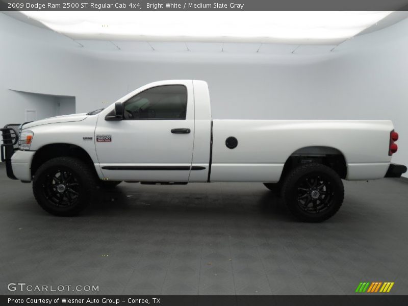 Bright White / Medium Slate Gray 2009 Dodge Ram 2500 ST Regular Cab 4x4