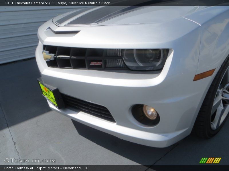 Silver Ice Metallic / Black 2011 Chevrolet Camaro SS/RS Coupe