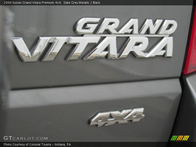 Slate Grey Metallic / Black 2009 Suzuki Grand Vitara Premium 4x4