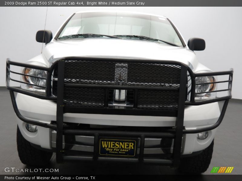 Bright White / Medium Slate Gray 2009 Dodge Ram 2500 ST Regular Cab 4x4