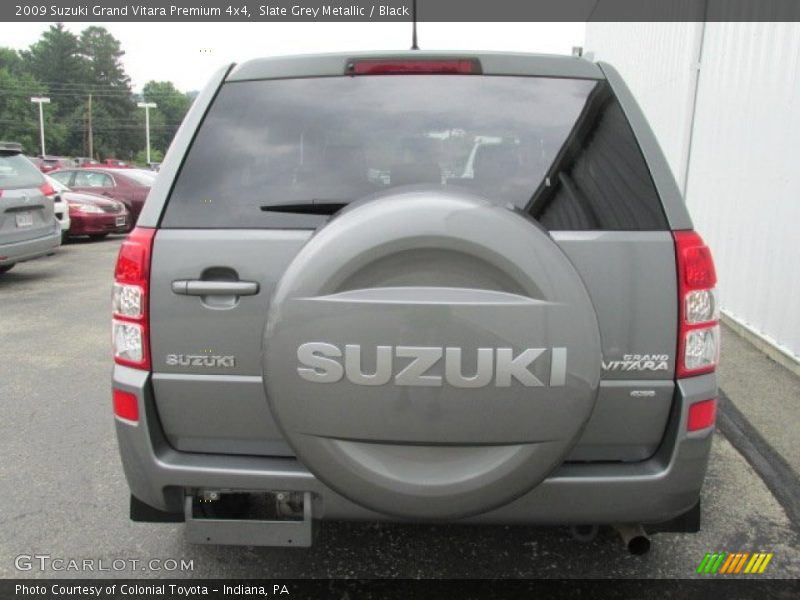 Slate Grey Metallic / Black 2009 Suzuki Grand Vitara Premium 4x4