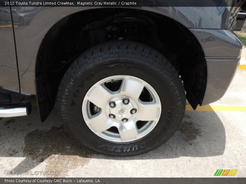 Magnetic Gray Metallic / Graphite 2012 Toyota Tundra Limited CrewMax