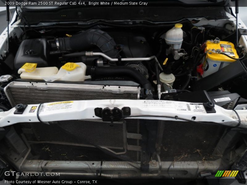 Bright White / Medium Slate Gray 2009 Dodge Ram 2500 ST Regular Cab 4x4
