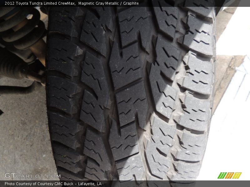 Magnetic Gray Metallic / Graphite 2012 Toyota Tundra Limited CrewMax