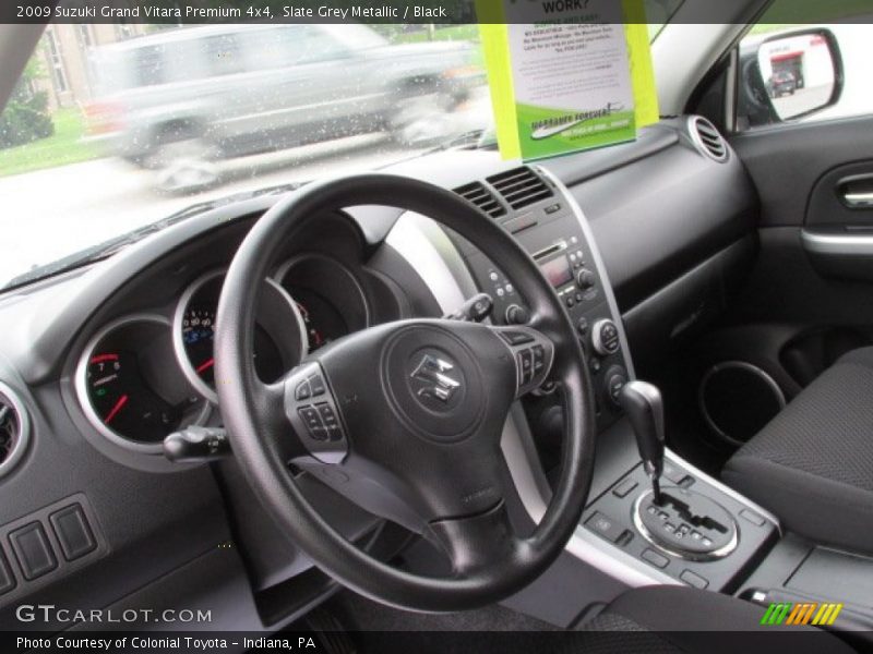 Slate Grey Metallic / Black 2009 Suzuki Grand Vitara Premium 4x4