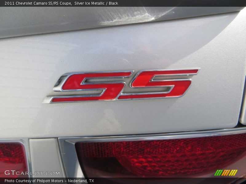 Silver Ice Metallic / Black 2011 Chevrolet Camaro SS/RS Coupe