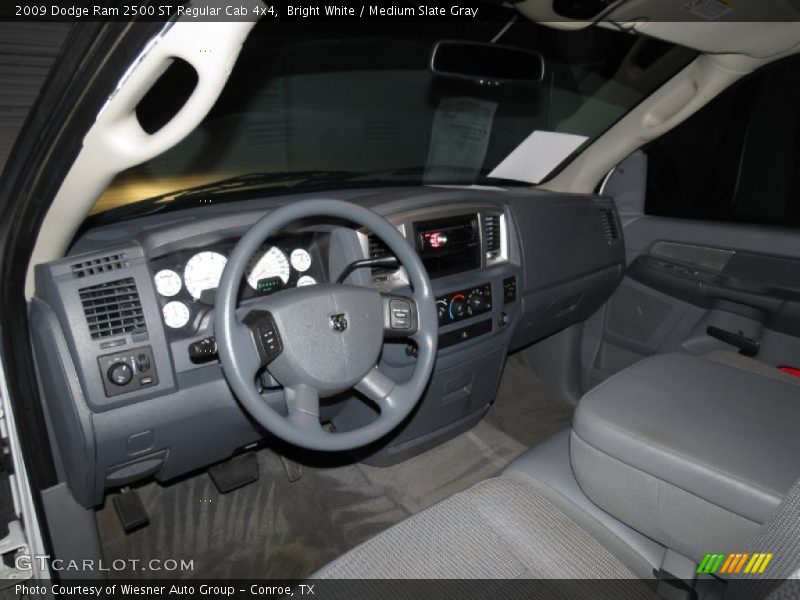 Medium Slate Gray Interior - 2009 Ram 2500 ST Regular Cab 4x4 