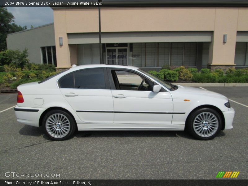 Alpine White / Sand 2004 BMW 3 Series 330xi Sedan